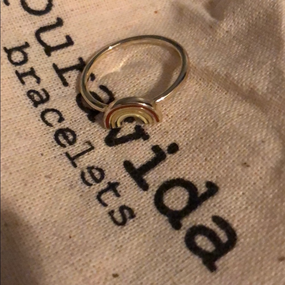 Pura vida rainbow ring